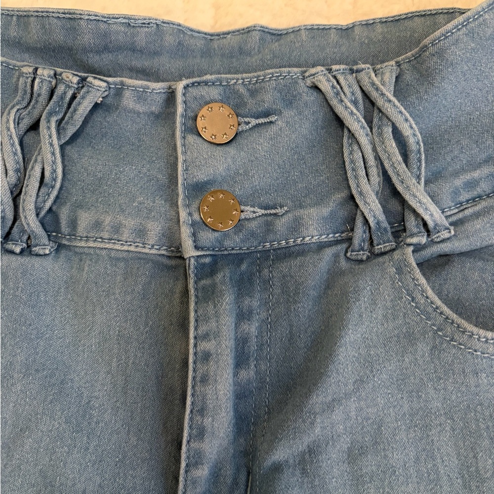 All Americana Blue Women's Jeans - Picture 2 of 9